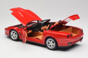 Ferrari 550 Barchetta Rosso Corsa Hot Wheels 1:18 29441 Metal - imagem 5 de 8