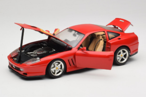 Ferrari 550 Maranello 22 Jahre Ferrari Model Club Vermelho Bburago 1:18 3064-P2 Metal - imagem 2 de 8