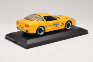 Ferrari 550 Maranello Autoliv Amarelo Edição Limitada Exclusive Cars 1:18 EC002 Metal - imagem 4 de 9