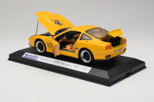 Ferrari 550 Maranello Autoliv Amarelo Edição Limitada Exclusive Cars 1:18 EC002 Metal - imagem 5 de 9