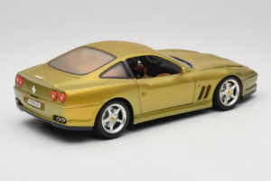 Ferrari 550 Maranello Gold Metallic Braccio & Gotz Bburago 1:18 3044-G1 Metal - imagem 3 de 8