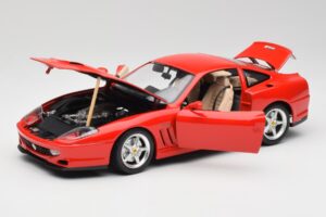 Ferrari 550 Maranello Vermelho Bburago 1:18 3064 Metal - imagem 2 de 8