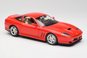 Ferrari 550 Maranello Vermelho Bburago 1:18 3064 Metal - imagem 6 de 8
