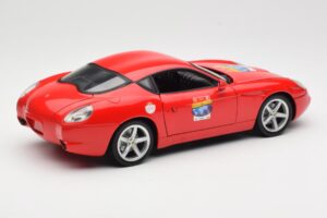 Ferrari 575 GTZ Zagato Vermelho Hot Wheels 1:18 L2960 Metal - imagem 3 de 8
