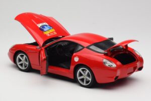 Ferrari 575 GTZ Zagato Vermelho Hot Wheels 1:18 L2960 Metal - imagem 5 de 8