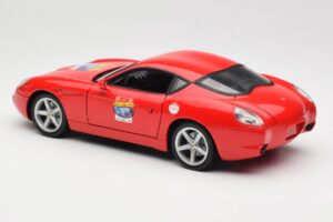 Ferrari 575 GTZ Zagato Vermelho Hot Wheels 1:18 L2960 Metal - imagem 7 de 8