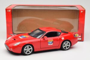 Ferrari 575 GTZ Zagato Vermelho Hot Wheels 1:18 L2960 Metal - imagem 8 de 8