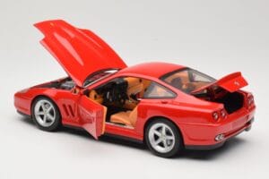 Ferrari 575M Maranello Vermelho Hot Wheels 1:18 54937 Metal - imagem 5 de 8