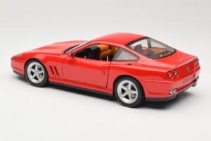 Ferrari 575M Maranello Vermelho Hot Wheels 1:18 54937 Metal - imagem 7 de 8