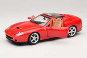 Ferrari 575M Superamerica Vermelho Hot Wheels 1:18 J2858 Metal - imagem 2 de 8