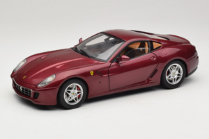 Ferrari 599 GTB Fiorano Vermelho Escuro Hot Wheels 1:18 M1200 Metal
