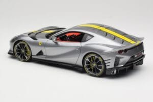 Ferrari 812 Competizione Grigio Coburn Bburago 1:18 18-01647 Metal - imagem 7 de 8