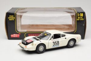 Ferrari Dino 246 GT Branco Anson 1:18 3580 Metal - imagem 8 de 8