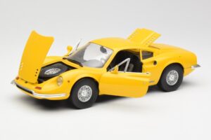 Ferrari Dino 246 GT Amarelo Anson 1:18 30301W Metal - imagem 2 de 8