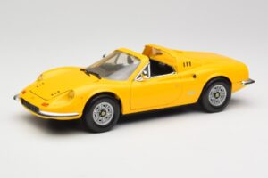 Ferrari Dino 246 GTS Amarelo Hot Wheels 1:18 23920 Metal