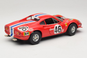 Ferrari Dino 246 GT #46 Vermelho Anson 1:18 3580-P1 Metal - imagem 3 de 8
