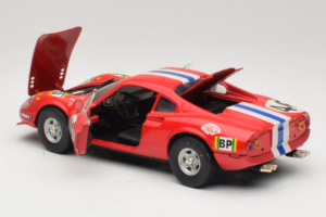 Ferrari Dino 246 GT #46 Vermelho Anson 1:18 3580-P1 Metal - imagem 5 de 8