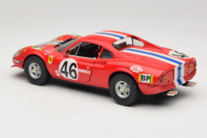 Ferrari Dino 246 GT #46 Vermelho Anson 1:18 3580-P1 Metal - imagem 7 de 8