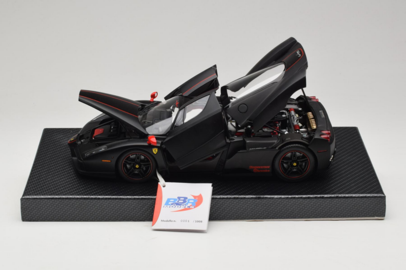 Ferrari Enzo Matt Black Edição Limitada BBR 1:18 HE180029 Metal