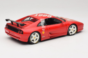 Ferrari F355 Berlinetta Vermelho com rodas brancas UT Models 1:18 180074020-P2 Metal - imagem 3 de 8