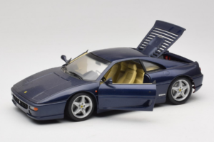 Ferrari F355 Berlinetta Azul Metalizado UT Models 1:18 180074020-B1 Metal - imagem 2 de 8