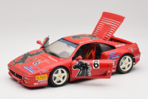 Ferrari F355 Berlinetta Diavia #6 Vermelho UT Models 1:18 180074020-P3 Metal - imagem 2 de 8