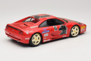Ferrari F355 Berlinetta Diavia #6 Vermelho UT Models 1:18 180074020-P3 Metal - imagem 3 de 8