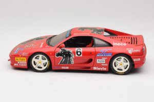 Ferrari F355 Berlinetta Diavia #6 Vermelho UT Models 1:18 180074020-P3 Metal - imagem 4 de 8