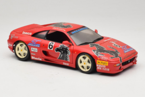 Ferrari F355 Berlinetta Diavia #6 Vermelho UT Models 1:18 180074020-P3 Metal - imagem 6 de 8