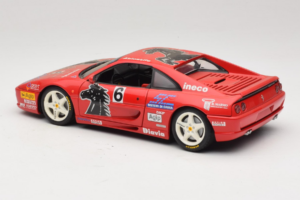 Ferrari F355 Berlinetta Diavia #6 Vermelho UT Models 1:18 180074020-P3 Metal - imagem 7 de 8