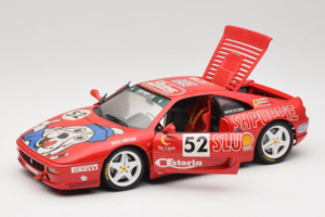 Ferrari F355 Berlinetta Slushuppie #52 M. Peters Vermelho UT Models 1:18 180074020-P4 Metal - imagem 2 de 8