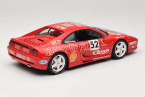 Ferrari F355 Berlinetta Slushuppie #52 M. Peters Vermelho UT Models 1:18 180074020-P4 Metal - imagem 3 de 8