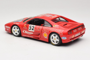 Ferrari F355 Berlinetta Slushuppie #52 M. Peters Vermelho UT Models 1:18 180074020-P4 Metal - imagem 7 de 8