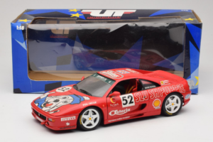 Ferrari F355 Berlinetta Slushuppie #52 M. Peters Vermelho UT Models 1:18 180074020-P4 Metal - imagem 8 de 8