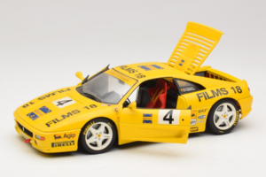 Ferrari F355 Coupé Films 18 #4 Reoloffs / Ansembourg Amarelo UT Models 1:18 180074021-Y1 Metal - imagem 2 de 8