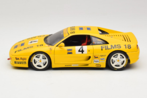Ferrari F355 Coupé Films 18 #4 Reoloffs / Ansembourg Amarelo UT Models 1:18 180074021-Y1 Metal - imagem 4 de 8