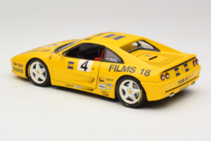 Ferrari F355 Coupé Films 18 #4 Reoloffs / Ansembourg Amarelo UT Models 1:18 180074021-Y1 Metal - imagem 7 de 8