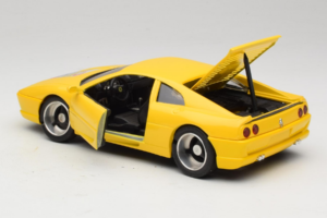Ferrari F355 Racing Amarelo Faszination Modelbau Edição Limitada Solido 1:18 9009 Metal - imagem 4 de 7