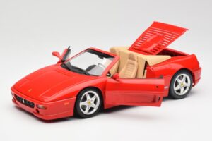 Ferrari F355 Spider Vermelho Hot Wheels 1:18 25733 Metal - imagem 2 de 8