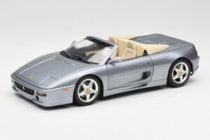 Ferrari F355 Spider Prata Hot Wheels 1:18 23907-M1 Metal