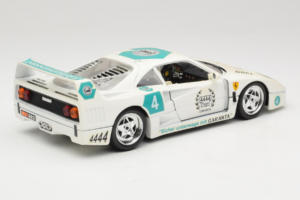 Ferrari F40 4444 Tage Garanta #4 Branco Bburago 1:18 3332-W5 Metal - imagem 3 de 8
