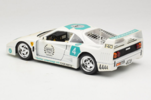 Ferrari F40 4444 Tage Garanta #4 Branco Bburago 1:18 3332-W5 Metal - imagem 7 de 8