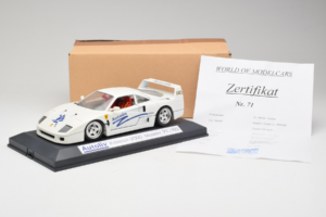 Ferrari F40 Autoliv Branco Edição Limitada 150 unid Exclusive Cars 1:18 EC001 Metal - imagem 9 de 9