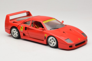 Ferrari F40 Club Deutschland Vermelho Bburago 1:18 3032-L3 Metal - imagem 6 de 8