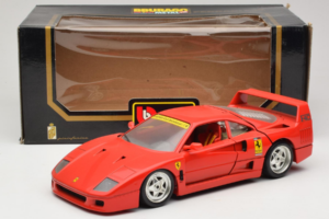 Ferrari F40 Club Deutschland Vermelho Bburago 1:18 3032-L3 Metal - imagem 8 de 8