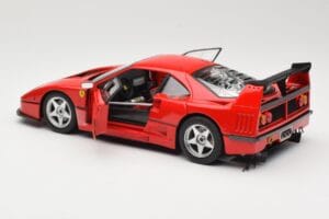 Ferrari F40 Competizione Test Version Vermelho Hot Wheels 1:18 P9922 Metal - imagem 5 de 8