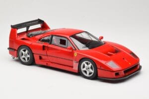 Ferrari F40 Competizione Test Version Vermelho Hot Wheels 1:18 P9922 Metal - imagem 6 de 8