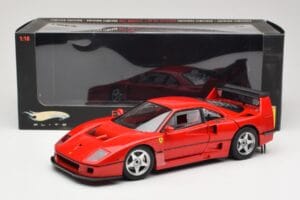 Ferrari F40 Competizione Test Version Vermelho Hot Wheels 1:18 P9922 Metal - imagem 8 de 8