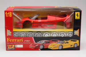 Ferrari F40 Vermelho Model Kit Maisto 1:18 39822 Metal
