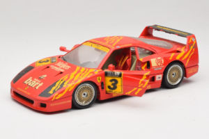 Ferrari F40 Evoluzione #3 Brummel Vermelho 1987 Bburago 1:18 3022-P2 Metal - imagem 2 de 8
